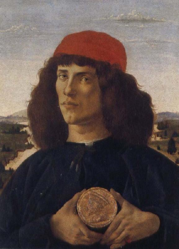 Sandro Botticelli Portrait Cosimo old gentleman oil painting image